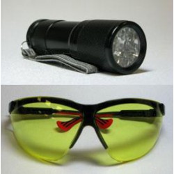 UV LED flashlight